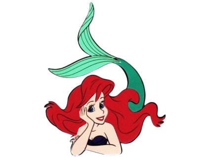 501186 nastena dekorace ariel princezna 1