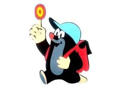 hm studio penova dekorace krtek s lizatkem