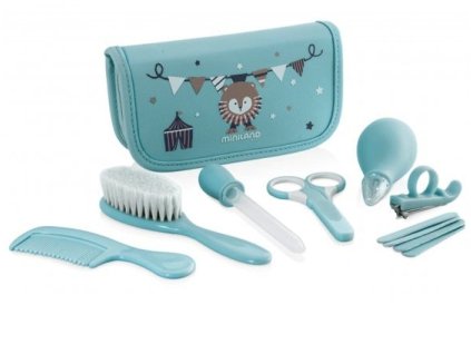 miniland hygienicka sada baby kit modra