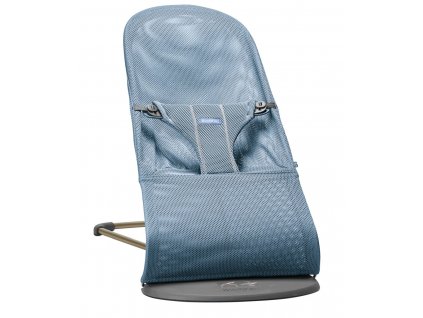 BABYBJÖRN Lehátko Bouncer BLISS MESH - Slate BLUE