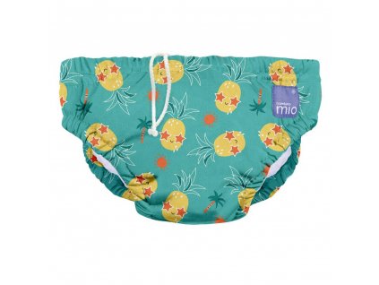 BAMBINO MIO Kojenecké plavky vel.L (9-12kg) - Pineapple Party