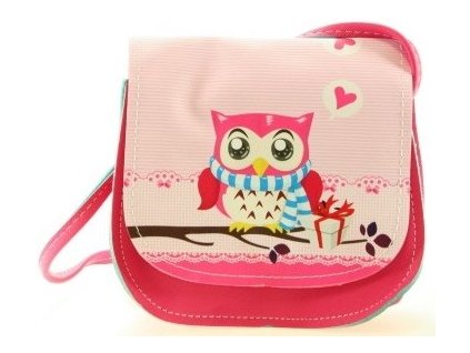 kabelka ruzova sovicka 1