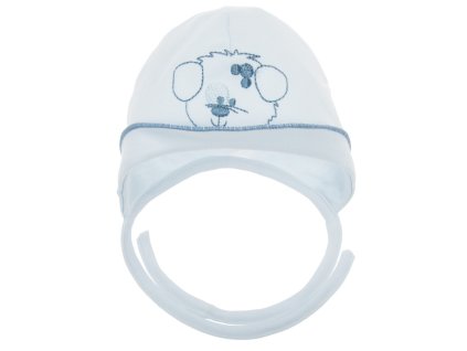 SOFIJA Čepice bavlněná MIKULINEK Modrá vel. 68cm (42-44)