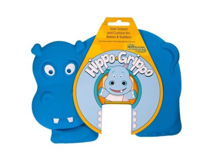 59818 baby banana brush protiskluzove sedatko hippo modre