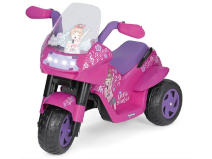 peg perego little singer pink 6v l elektromotorka od 2 let 2