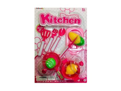 dreams kitchen sada nadobi na karte ruzove 38 x 26cm