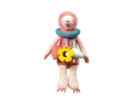 BABYONO 1465 SLOTH LENNY Interaktivní závěsná hračka, 0m+ lenochod