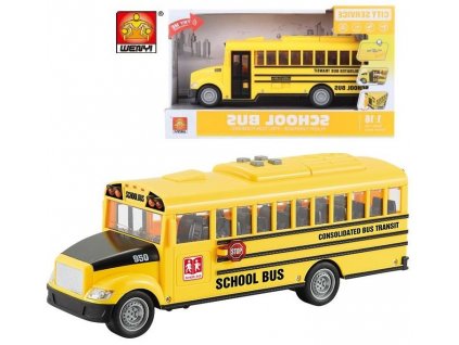 66460 city service 1 16 skolni autobus na baterie 30 cm