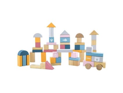 67066 viga polarb drevena stavebnice 60 kostek 24m