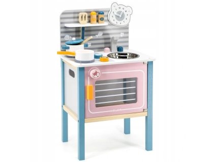 67093 viga polarb drevena kuchynka pastel