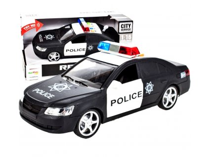 67684 rescue policejni auto 23cm se zvukem