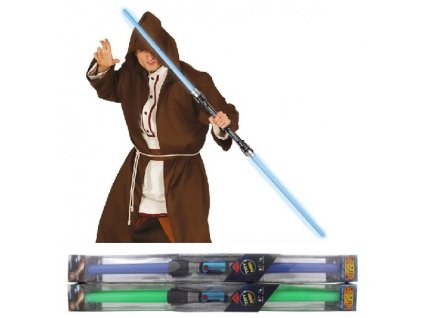 67894 laser sword mec oboustranny se svetlem a zvukem 108 cm