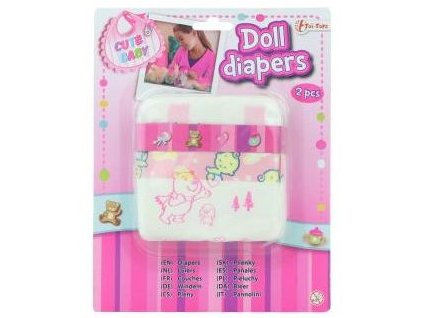 68008 toi toys doll diapers plenky 2ks pro panenky