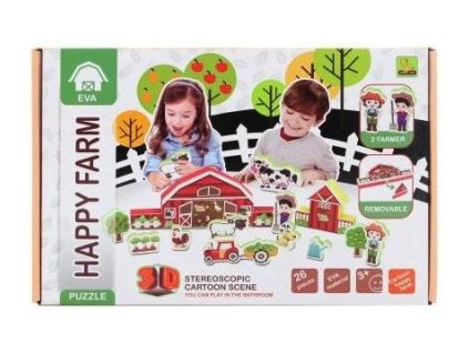 eva puzzle 3d penove puzzle farma 26 dilu