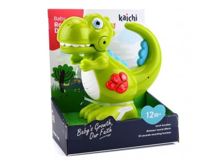 KAICHI Baby dinosaurus na baterie, 12m+
