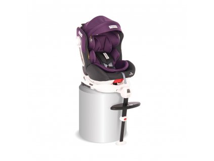 69832 lorelli pegasus isofix rotacni autosedacka 0 36kg grey violet