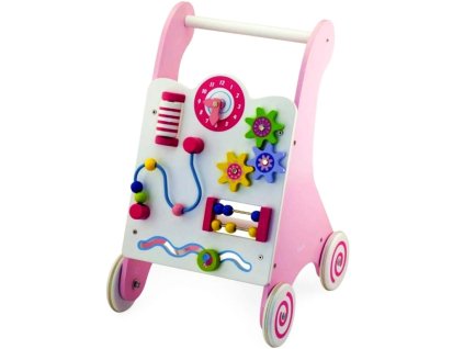 viga drevene aktivni choditko ruzove