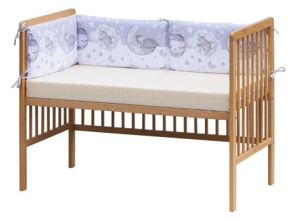 73738 scarlett lucy mantinel do postylky 4dilny 180 x 30 cm seda