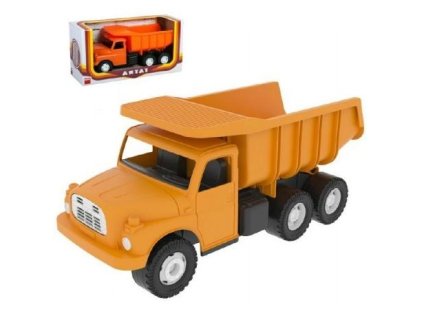 74986 dino auto tatra 148 plastova 30cm oranzova v krabici 12m