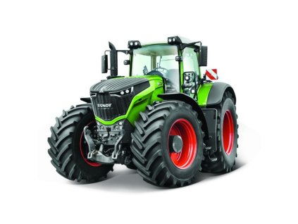 75763 3 bburago traktor fendt 1050 vario new holland kov plast 13cm 2 druhy v krabicce 15x11x8cm