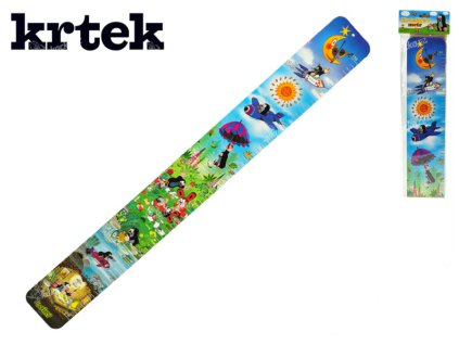 75868 wiky metr krtek na zed 90cm papir karton