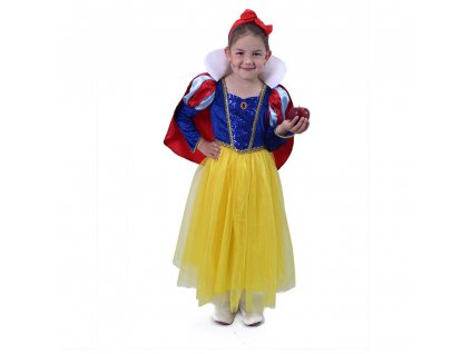Dětský karnevalový kostým SNĚHURKA e-obal (S) 105-116cm