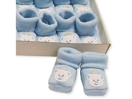 8590 nursery ponozky koj prizove nasivka medvidek princess sv modre