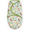 SUMMER Infant Zavinovačka SwaddleMe ABECEDA green sada 3ks (zelená)