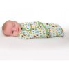 SUMMER Infant Zavinovačka SwaddleMe ABECEDA green sada 3ks (zelená)