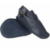 BOUMY & LAMBSKIN Insole NAVY zimní capáčky  s kožíškem modré (17/S)