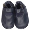 BOUMY & LAMBSKIN Insole NAVY zimní capáčky  s kožíškem modré (23/XL)