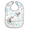 12583 canpol babies plastovy bryndak s kapsou jungle grey modry