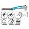 KOOLSUN FLEX 3+ Dětské sluneční brýle tř.1, kat 3, 3 - 6 let - WHITE AQUA bílo-modré