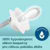 CANPOL BABIES Set symetrických silikonových dudlíků Light touch 0-6m BONJOUR PARIS růžový