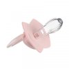 CANPOL BABIES Set symetrických silikonových dudlíků Light touch 0-6m BONJOUR PARIS růžový