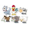 RAPPA Puzzle FARMA velká zvířata domácí 6ks