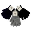 YO YOCLUB Dětské pletené rukavice TEPLÉ prstové chlapecke