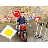 160458 4 mac toys dopravni znacky traffic sign 81cm 5ks