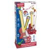 BONTEMPI Kytara elektronická rocková 55cm s mikrofonem Red