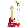 BONTEMPI Kytara elektronická rocková 55cm s mikrofonem Red
