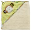 163878 baby fehn rucnik s kapuci 80x80cm opicka monkey donkey
