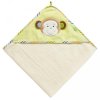 163878 3 baby fehn rucnik s kapuci 80x80cm opicka monkey donkey