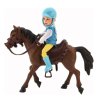 zokej panenka panacek s konem 20cm 1