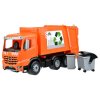 169731 2 lena auto popelar plast 53cm mercedes arocs v krabici 54x26x20cm