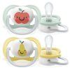 982388 Philips AVENT Šidítko Ultra air neutral (jablko) 0-6m, 2 ks
