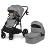 lionelo mari tour 2in1 grey stone multi function pram 1