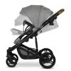 lionelo mari tour 2in1 grey stone multi function pram 4