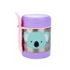 skip hop zoo termoska na jidlo se lzickou vidlickou koala 325 ml