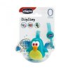 CHICCO Pouzdro na šidítko s řetízkem a úchytem Ptáček