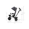 kinderkraft trikolka 6v1 aveo malachite grey 3